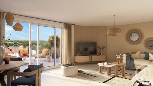 Appartement T2 à vendre - 2 pièces - 46.5 m2 - VALBONNE - 06 - PROVENCE-ALPES-COTE-D-AZUR - Century 21 Visa Immobilier