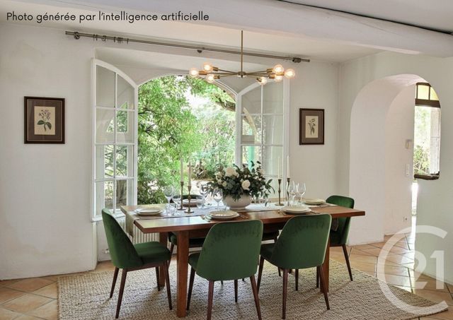 maison à vendre - 11 pièces - 302.0 m2 - VALBONNE - 06 - PROVENCE-ALPES-COTE-D-AZUR - Century 21 Visa Immobilier