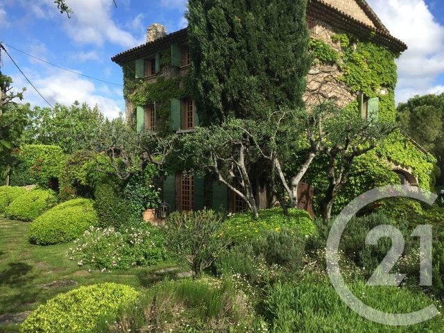 maison à vendre - 7 pièces - 209.0 m2 - GRASSE - 06 - PROVENCE-ALPES-COTE-D-AZUR - Century 21 Visa Immobilier