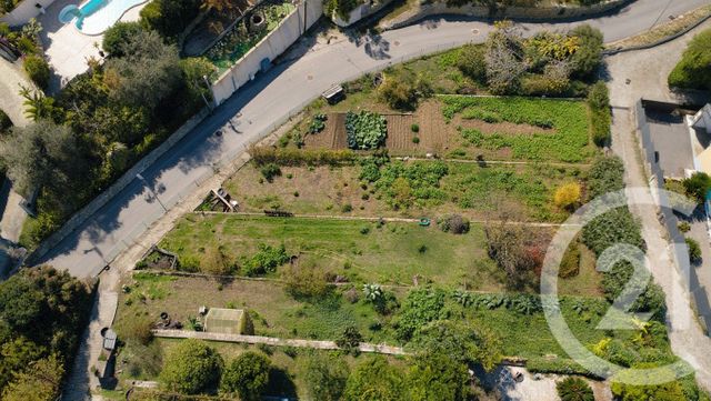 terrain à vendre - 1529.0 m2 - VALLAURIS - 06 - PROVENCE-ALPES-COTE-D-AZUR - Century 21 Visa Immobilier